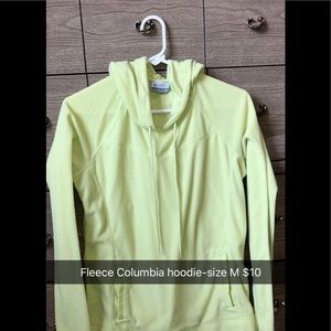 Columbia fleece hoodie